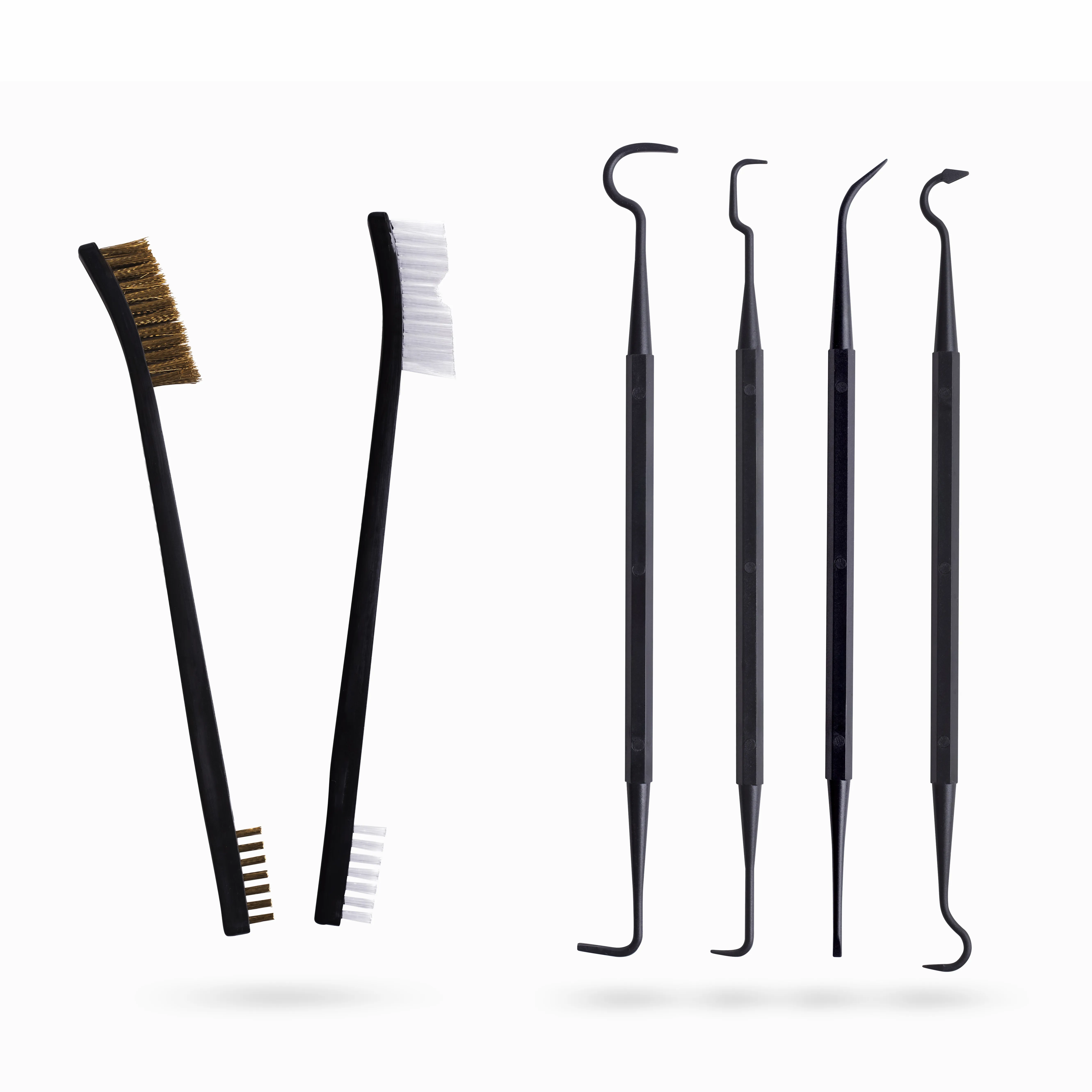 Gat Systems zestaw skrobaków dwustronnych szczotek do czyszczenia broni